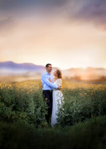 Para w rzepaku sesja plenerowa Jarosław